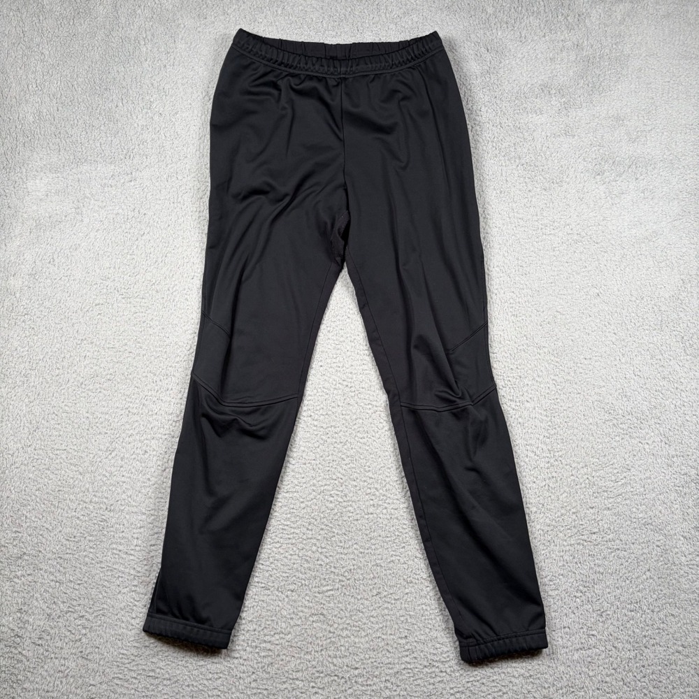 Novara REI Mens Black Cycling Pants Medium Tapered Athletic Biking Trousers